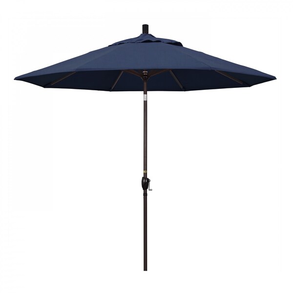 California Umbrella Patio Umbrella, Octagon, 101" H, Sunbrella Fabric, Spectrum Indigo 194061032855 - main