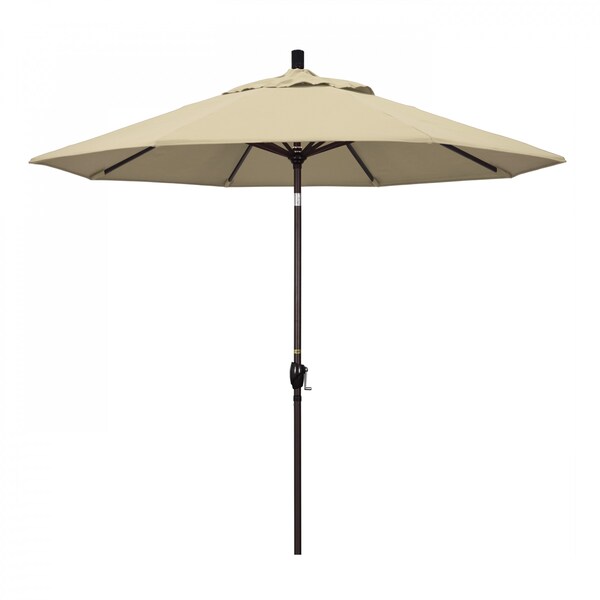 California Umbrella Patio Umbrella, Octagon, 101" H, Sunbrella Fabric, Beige 194061033036 - main