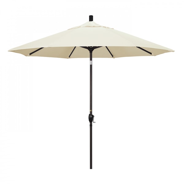 California Umbrella Patio Umbrella, Octagon, 101" H, Sunbrella Fabric, Canvas 194061033104 - main