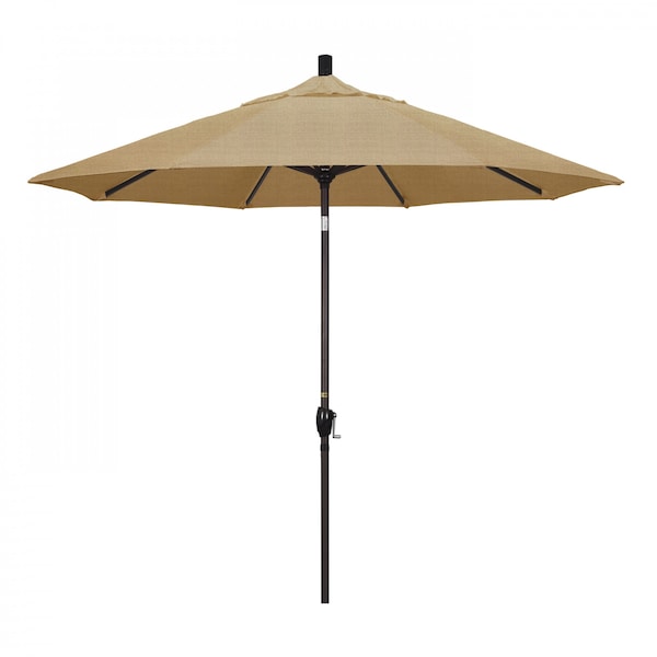 March Patio Umbrella, Octagon, 101" H, Sunbrella Fabric, Linen Sesame GSPT908117-8318