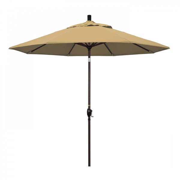 March Patio Umbrella, Octagon, 101" H, Olefin Fabric, Champagne GSPT908117-F67