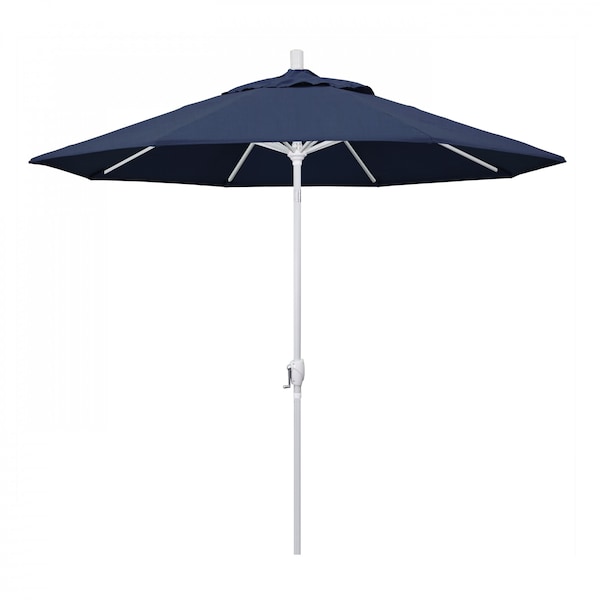 California Umbrella Patio Umbrella, Octagon, 101" H, Sunbrella Fabric, Spectrum Indigo 194061033753 - main