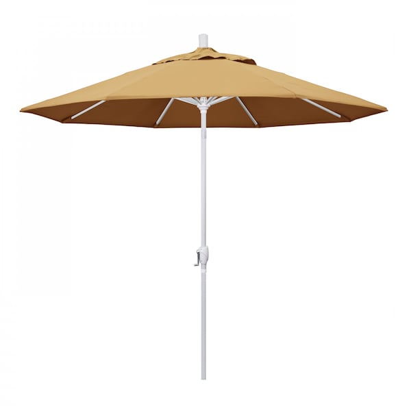 California Umbrella Patio Umbrella, Octagon, 101" H, Sunbrella Fabric, Wheat 194061033890 - main