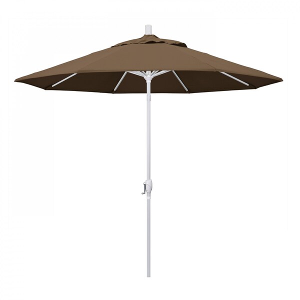 California Umbrella Patio Umbrella, Octagon, 101" H, Sunbrella Fabric, Cocoa 194061033944 - main
