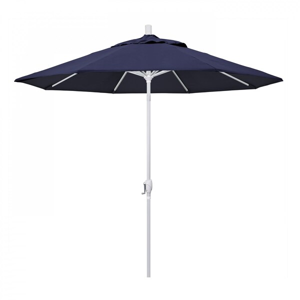 California Umbrella Patio Umbrella, Octagon, 101" H, Sunbrella Fabric, Navy 194061033975 - main