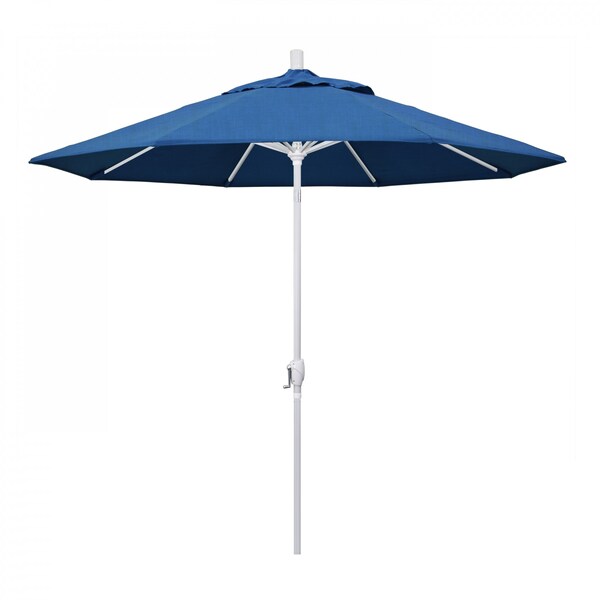 California Umbrella Patio Umbrella, Octagon, 101" H, Sunbrella Fabric, Regatta 194061034064 - main