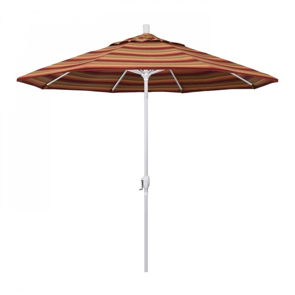 California Umbrella Patio Umbrella, Octagon, 101" H, Sunbrella Fabric, Astoria Sunset 194061034118 - main