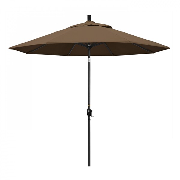 March Patio Umbrella, Octagon, 101" H, Sunbrella Fabric, Cocoa GSPT908302-5425