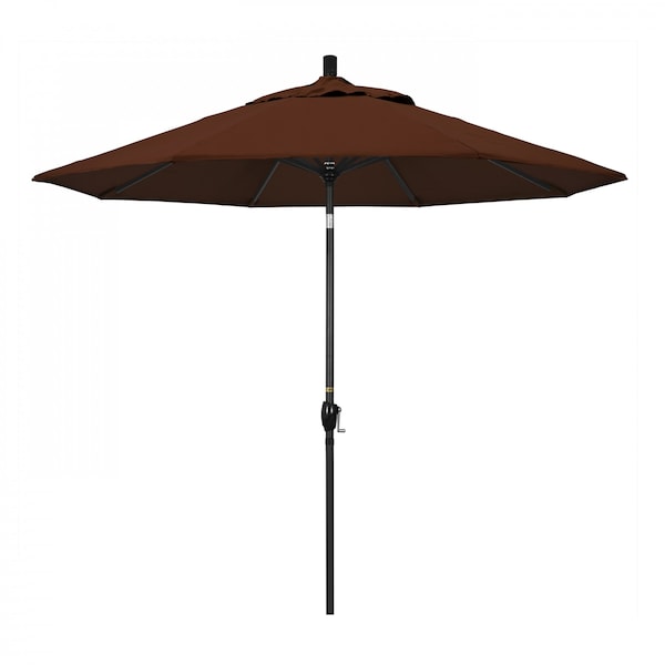 California Umbrella Patio Umbrella, Octagon, 101" H, Sunbrella Fabric, Bay Brown 194061034866 - main