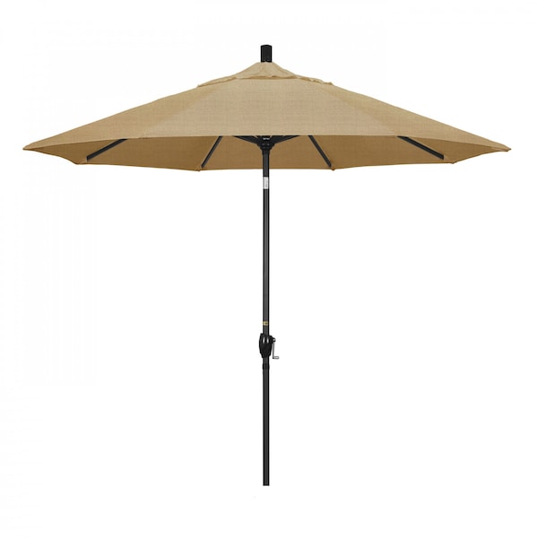 California Umbrella Patio Umbrella, Octagon, 101" H, Sunbrella Fabric, Linen Sesame 194061035092 - main