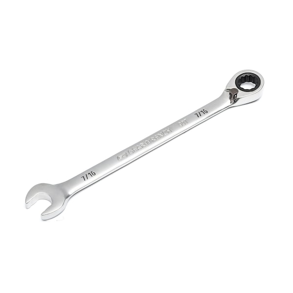 Gearwrench 7/16" 90-Tooth 12 Point Reversible Ratcheting Wrench 86644 - main
