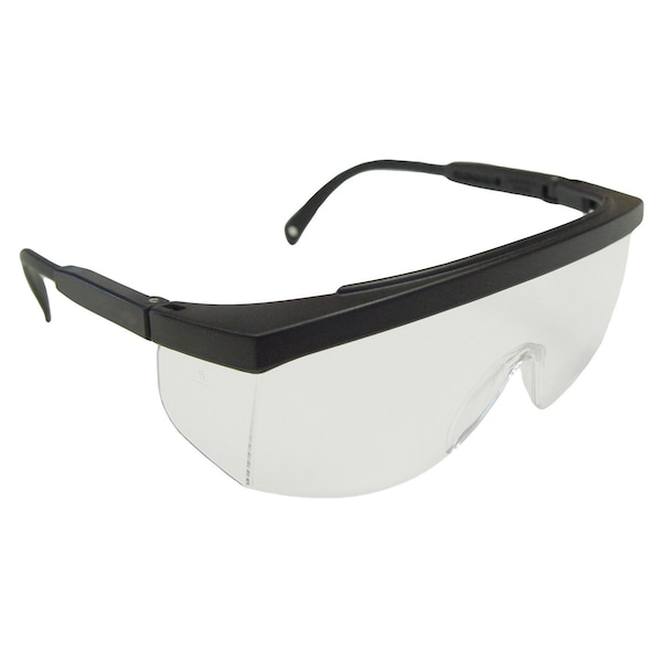Radians Safety Glasses, Clear Polycarbonate Lens, Uncoated, 12PK GX0110ID - main