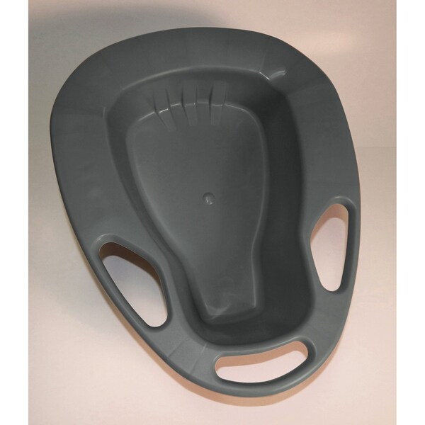 Medegen Medical Products Bedpan, Commode, Gray, PK50 H113-11 - main