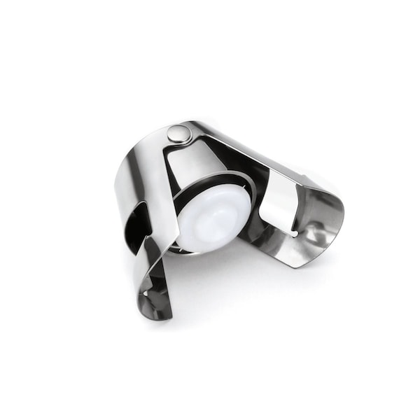 Tablecraft Champagne Bottle Sealer, Stainless Steel H398 - main