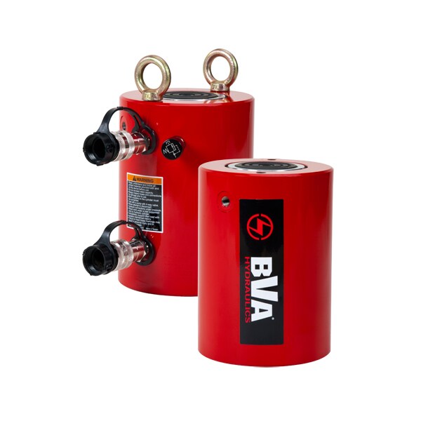 BVA Hydraulics HD7506 75 Ton Double Acting 6 Stroke Cylinder BVA Hydraulics HD7506 75 Ton Double Acting 6 Stroke Cylinder