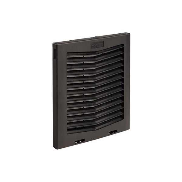 Nvent Hoffman HG Filter Fan Exhaust Grilles, Black, AB HG1000503 Zoro