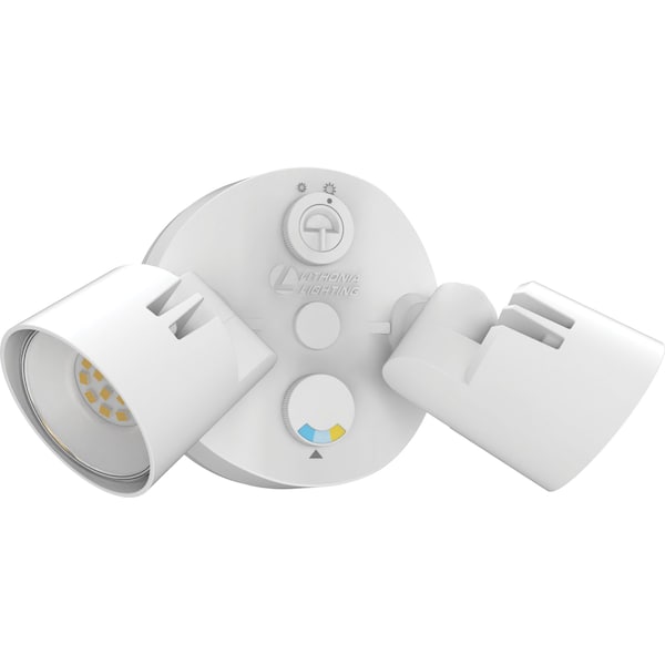 Lithonia Lighting Outdoor Floodlight Adj Light Output Swit HGX LED 2RH ALO SWW2 120 PE WH M2 - main