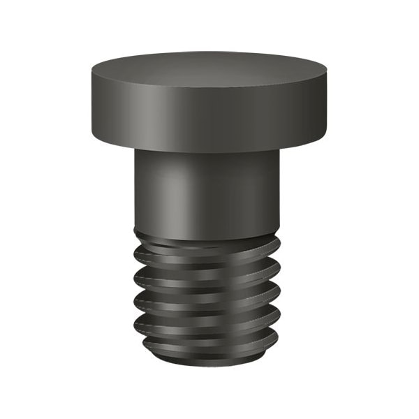 Deltana Extended Button Tip For Solid Brass Hinge Oil Rubbed Bronze HPSS70U10B - main