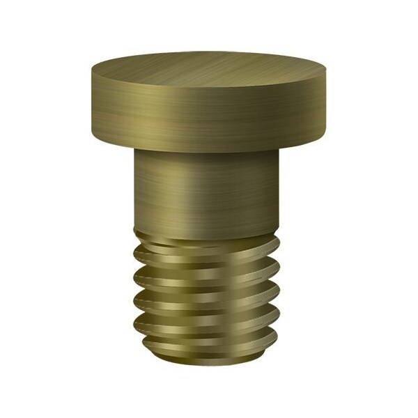 Deltana Extended Button Tip For Solid Brass Hinge Antique Brass HPSS70U5
