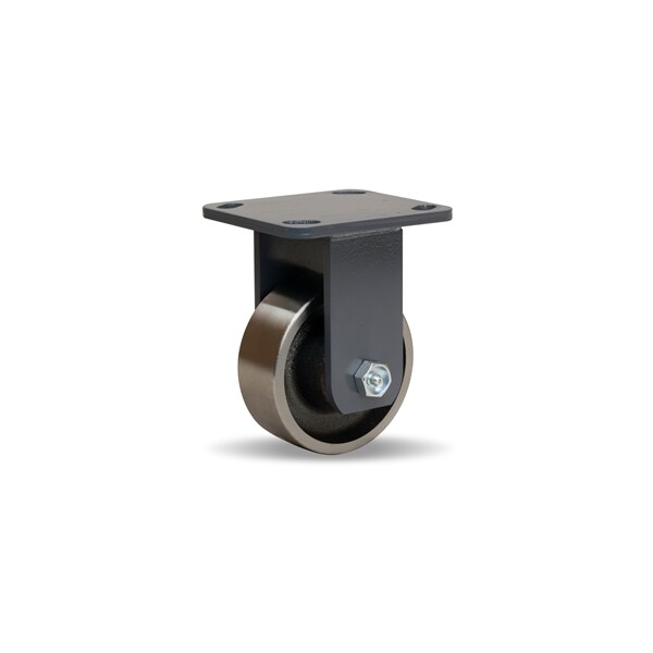 Hamilton Rigid Caster, Wh 4X1-1/2 Forged Steel R-WH-4FS - main