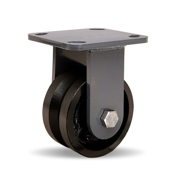 Hamilton Rigid Caster, Wh 4X2 V-Grooved R-WH-4V - main