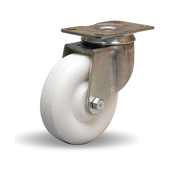 Hamilton General Utility Swivel Caster, 4" x 1 1/4" Aqualite Polyolefin (75D) Wheel, 1/2" Plain Bore S-341-A - main