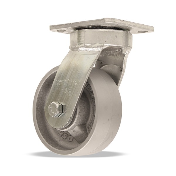 Hamilton High Heat Standard Duty Kingpinless Swivel Caster, 4" x 2" Metal Wheel S-52HK-4HMB - main