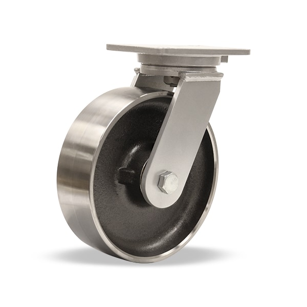 Hamilton Champion Swivel Caster, 10" x 3" Forged Steel Wheel, 3/4" Precision Tapered Bearing S-CH-13FST - main