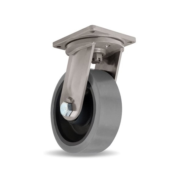 Hamilton Maxi-Duty Swivel Caster, 12" x 5" Ultra-Thick (2") DuraGlide Polyurethane on Forged Steel Center S-MD-125GB95 - main