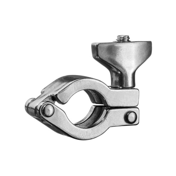 Usa Industrials Sanitary Fitting, 304SS, Clamp with Wing Nut, 1/2", 3/4" Tube OD ZUSA-STF-QC-1 - main