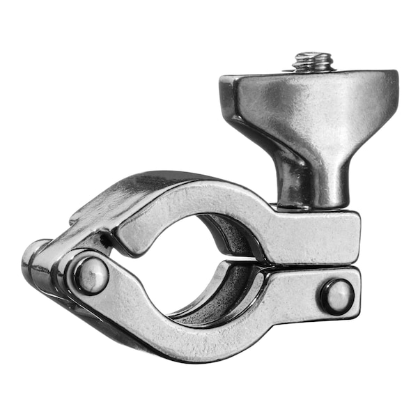 Usa Industrials Sanitary Fitting, 304SS, Clamp with Wing Nut, 8" Tube OD ZUSA-STF-QC-8 - main