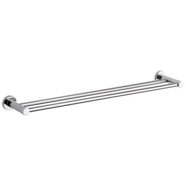 Delta Delta Lilah, 24", Double Towel Bar, Chrome IAO20128 Zoro