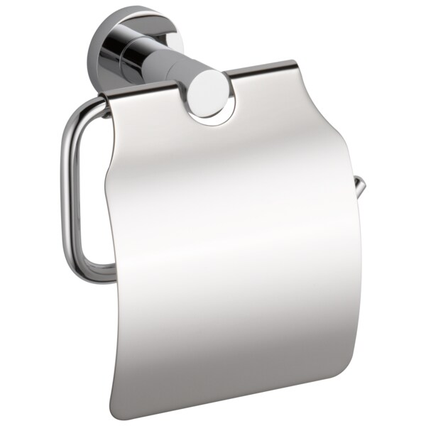 Delta Delta Lilah Tissue Holder w/Cover, Chrome IAO20150 Zoro