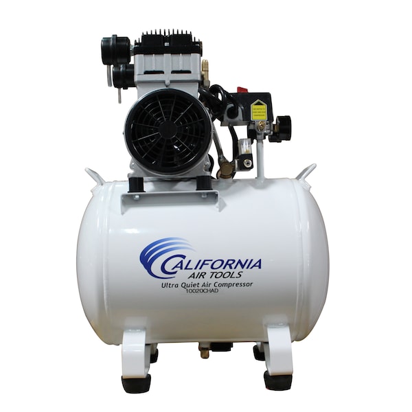 California Air Tools Ultra Quiet Oil-Free Hrzntl Air Compressor, 10Gal, 2HP CAT-10020CHAD - main