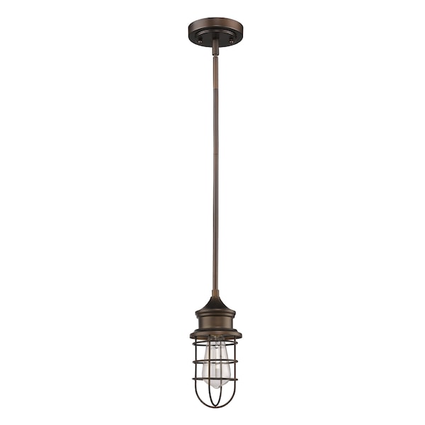 Acclaim Lighting Virginia 1-Light Pendant, Height: 10-1/4" IN21149ORB - main