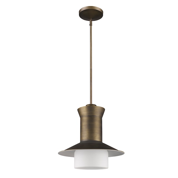 Acclaim Lighting Greta 1-Light Pendant Raw Brass IN21165RB - main