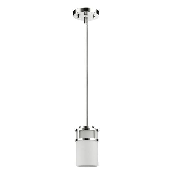Acclaim Lighting Alexis 1-Light Pendant Polished Nickel IN21221PN - main