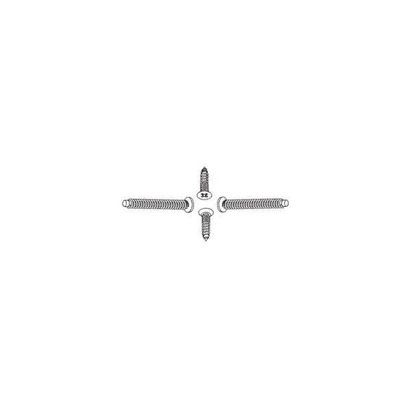 Dexter Screw Pack Bright Brass J250005.605