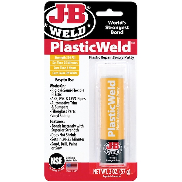 J-B Weld J-B Kwikplastic Epoxy Putty Stick JBW8237 | Zoro