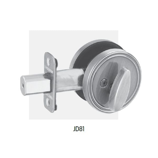 Dexter One Sided With Plate Bright Brass JD81605.048003