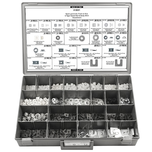 Disco Automotive Hardware Assortment, 745 PCS 8691 Zoro