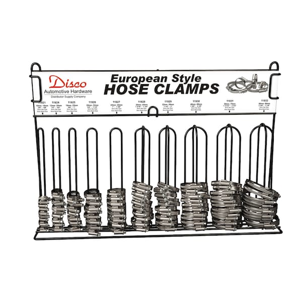 Disco European Hose Clamp Assortment, 100 pcs. 8702 - main