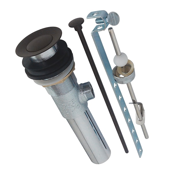 Kingston Brass Brass, Bathroom Sink Drain, Pop-Up Drain with Overflow Hole KB1005 - main