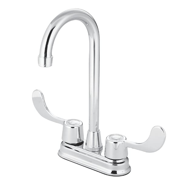 Magellan KB491ADA 4" Center Bar Faucet, w/ADA H, Manual, 4" Mount, 2 Hole KB491ADA - main