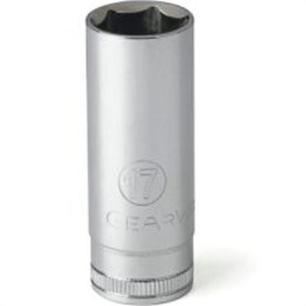 Gearwrench 1/4" Drive, 5.5mm Metric Socket, 6 Points, Dp, Mtrc, 6 pt./12 pt., 1/4"Dr, 5.5mm 80140 - main