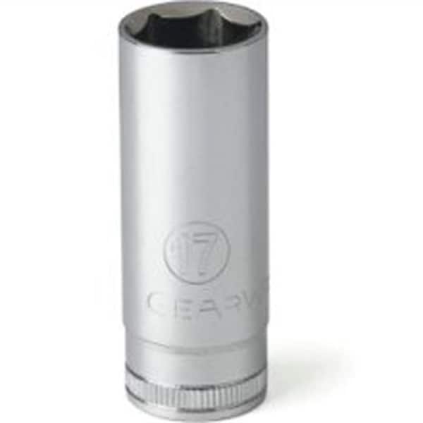 Gearwrench 1/4" Drive, 7mm Metric Socket, 6 Points, Metric Deep Length 6Pt, 1/4"Drs 80142 - main