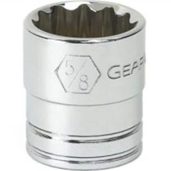 Gearwrench 1/4" Drive, 1/4" SAE Socket, 12 Points, Standard 12 Pnt, 1/4"Dr, 1/4 80212 - main