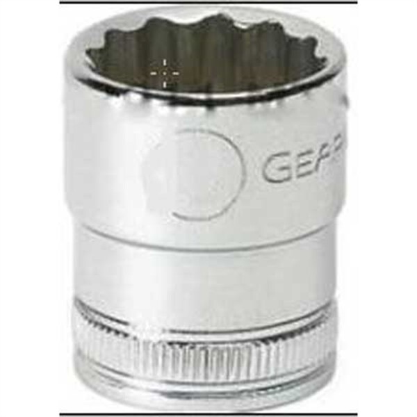 Gearwrench 1/2" Drive, 19mm Metric Socket, 12 Points, Stand, Metric, 12 pt, 1/2"Drive, 19mm 80754 - main