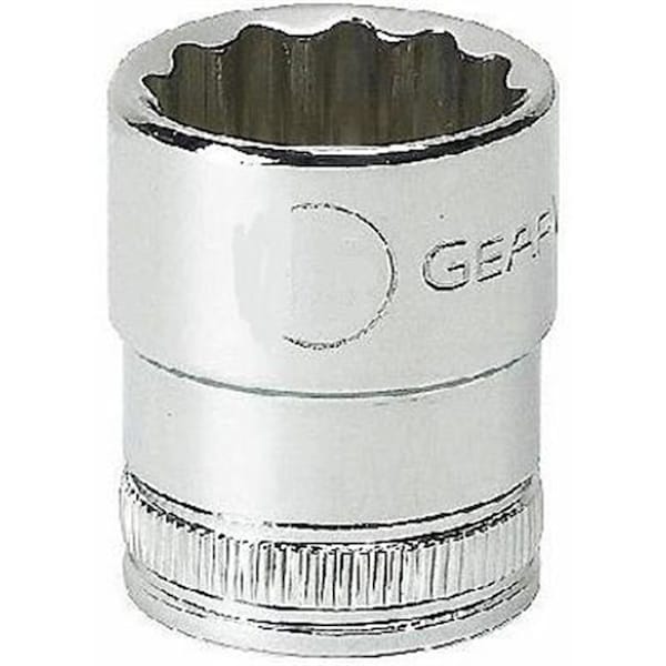 Gearwrench 1/2" Drive, 27mm Metric Socket, 12 Points, Metric Std Length 1/2"Dr, 27mm 80812 - main