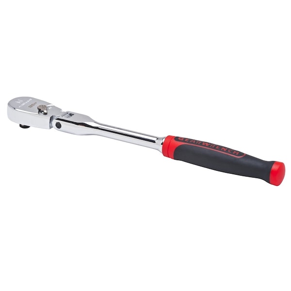 Gearwrench Cushion Grip Flex Teardrop Ratchet, 1/4" Drive 120Xp KDT81009XP - main